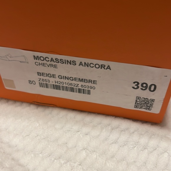 Hermes ancora loafers leather beige - Picture 2 of 10